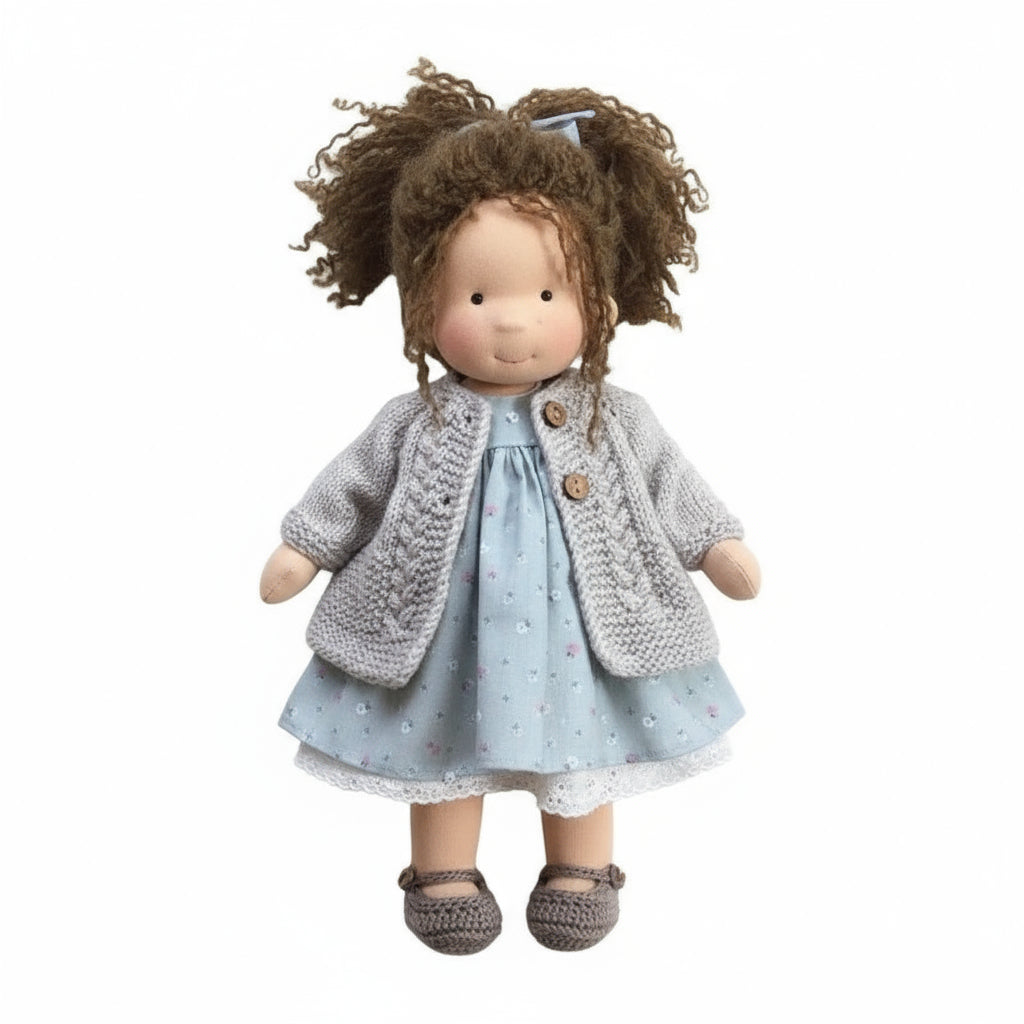 Cuddly Artisan Doll for Children's Imaginative Fun