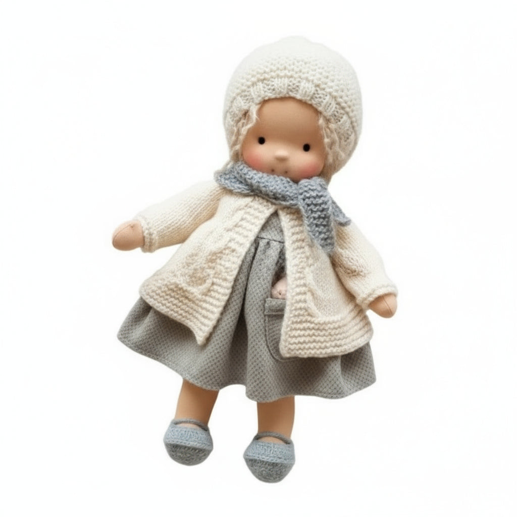 Cuddly Artisan Doll for Children's Imaginative Fun
