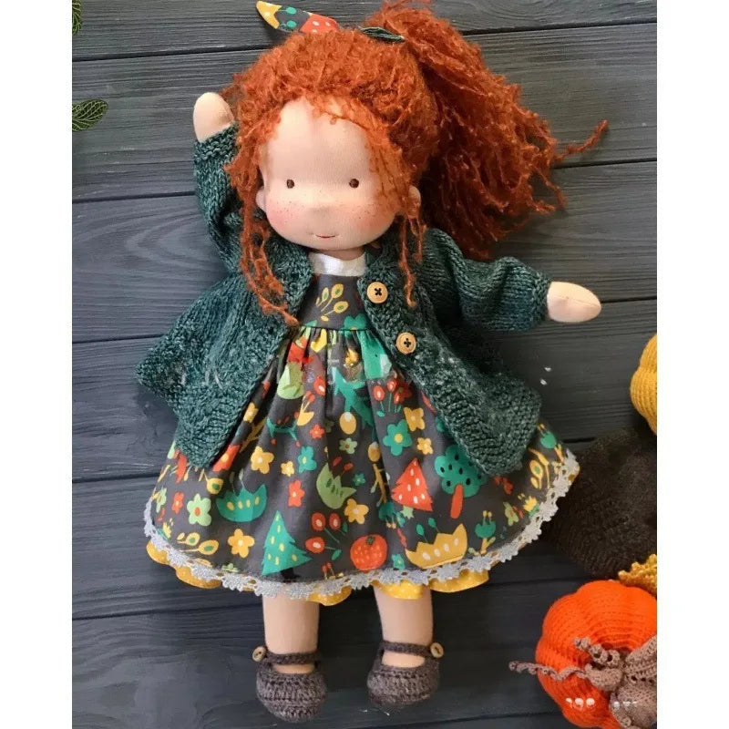 Adorable Handmade Plush Toy Doll for Kids