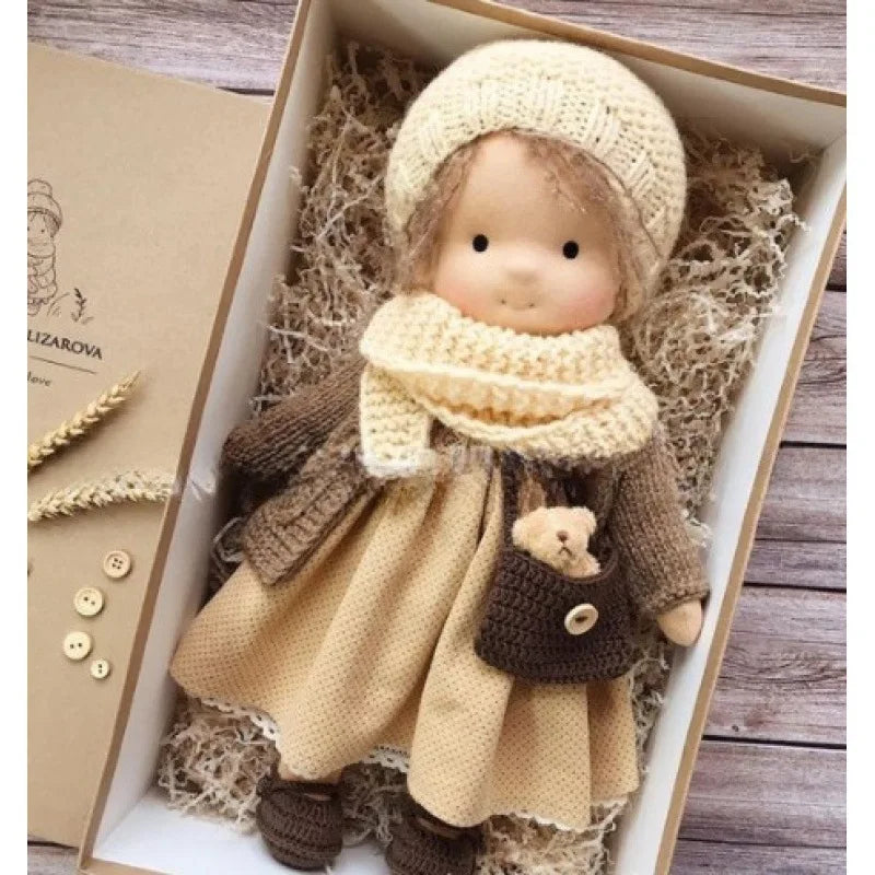 Adorable Handmade Plush Toy Doll for Kids