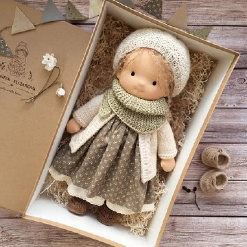 Adorable Handmade Plush Toy Doll for Kids