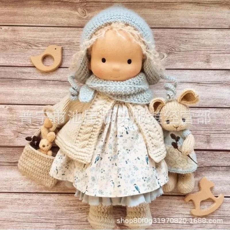 Adorable Handmade Plush Toy Doll for Kids