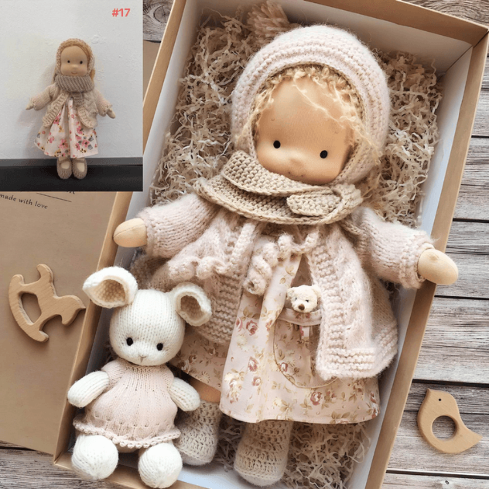 Cuddly Homemade Doll Plush Toy for Children