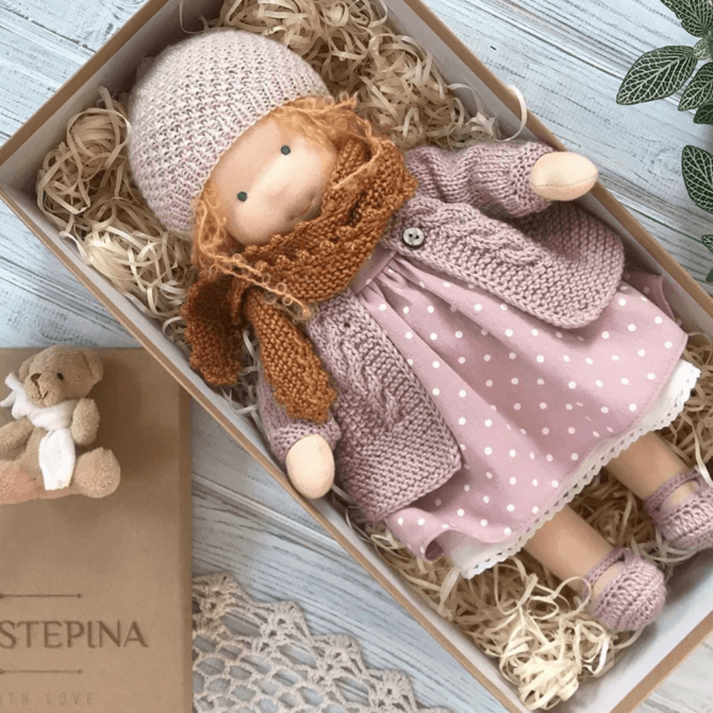 Cuddly Homemade Doll Plush Toy for Children