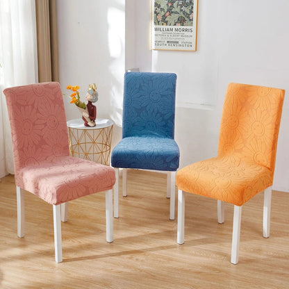 Colorful Floral Elastic Chair Slipcover - Luxicro