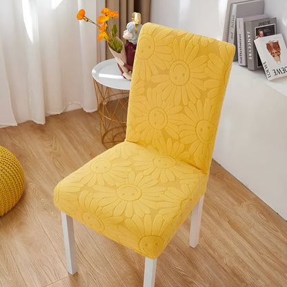 Colorful Floral Elastic Chair Slipcover
