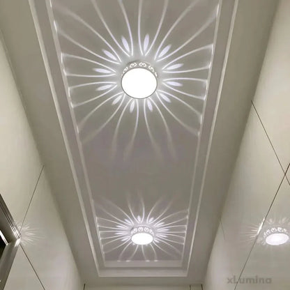 Slim Circular LED Overhead Light Fixture