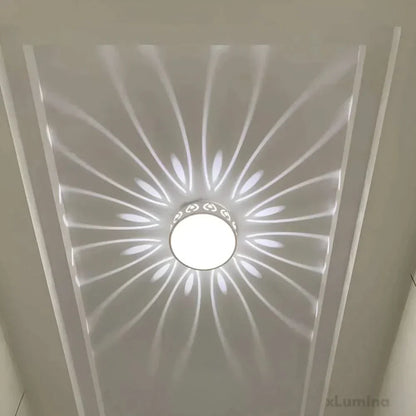 Slim Circular LED Overhead Light Fixture