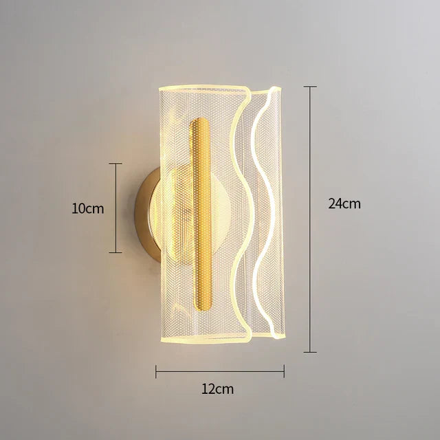 Bright Nordic Style LED Wall Lamp Modern Light