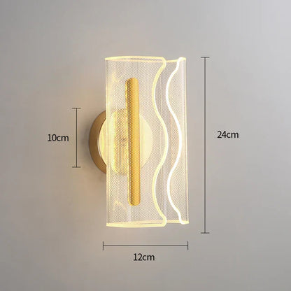 Bright Nordic Style LED Wall Lamp Modern Light