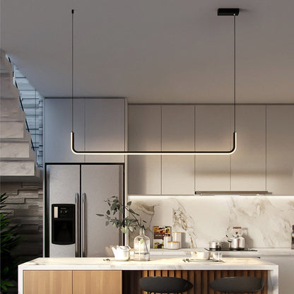 Sleek Contemporary LED Pendant Lamp