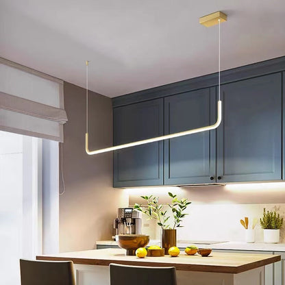 Sleek Contemporary LED Pendant Lamp