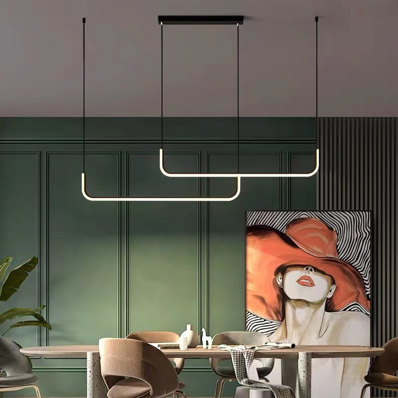 Sleek Contemporary LED Pendant Lamp