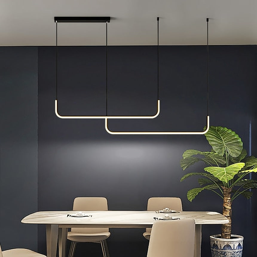 Sleek Contemporary LED Pendant Lamp