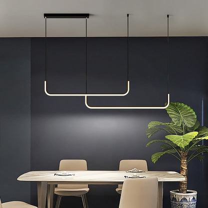 Sleek Contemporary LED Pendant Lamp