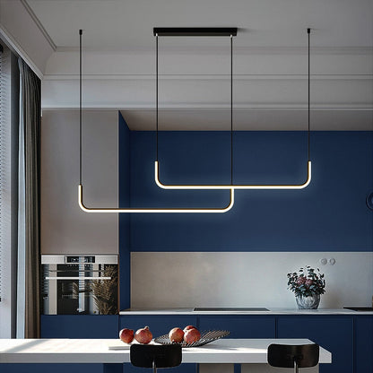 Sleek Contemporary LED Pendant Lamp