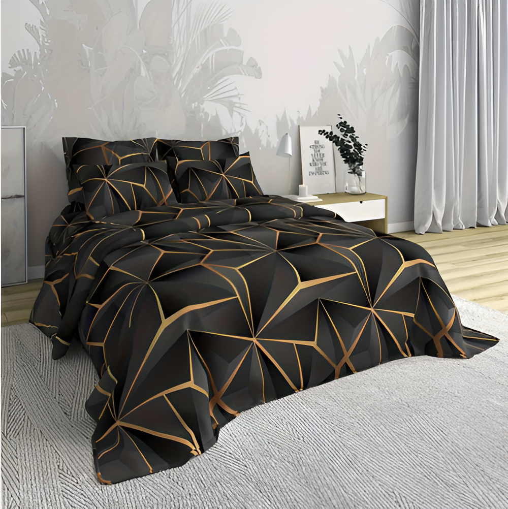 Cozy 3D Designed Cushy Bedding Set