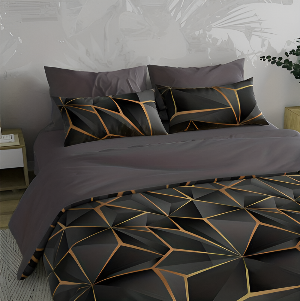 Cozy 3D Designed Cushy Bedding Set