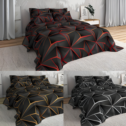 Cozy 3D Designed Cushy Bedding Set