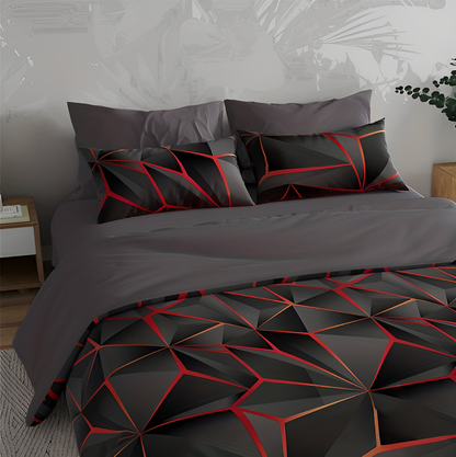Cozy 3D Designed Cushy Bedding Set