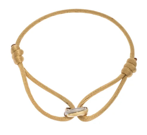 Simple Rose Gold Infinity Bracelet