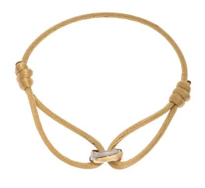 Simple Rose Gold Infinity Bracelet