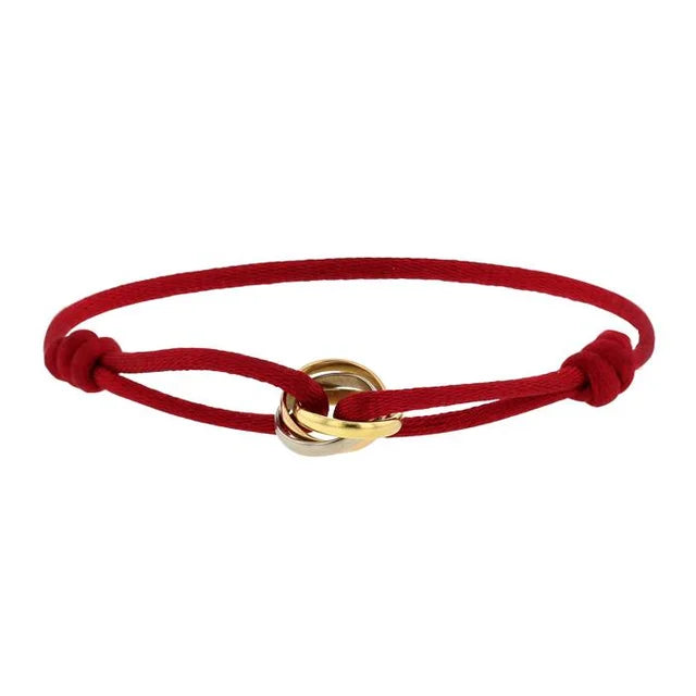 Simple Rose Gold Infinity Bracelet