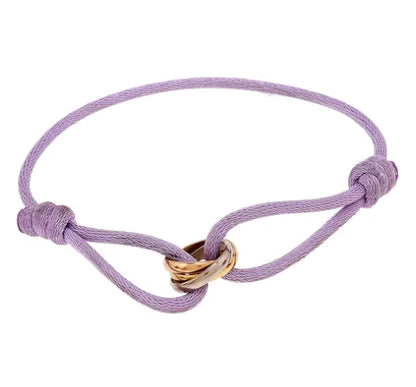 Simple Rose Gold Infinity Bracelet