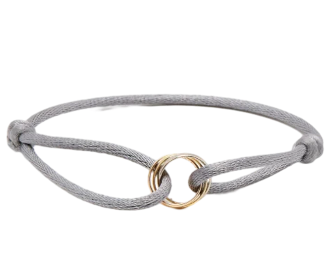 Simple Rose Gold Infinity Bracelet