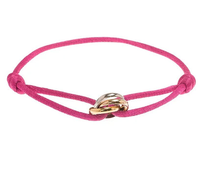 Simple Rose Gold Infinity Bracelet