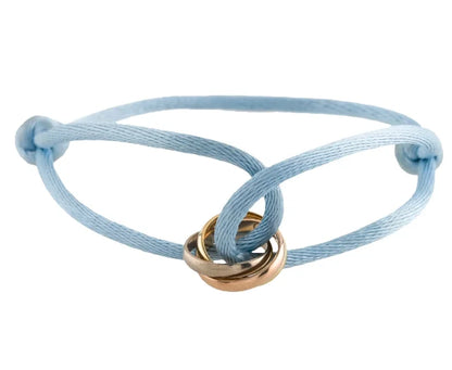 Simple Rose Gold Infinity Bracelet