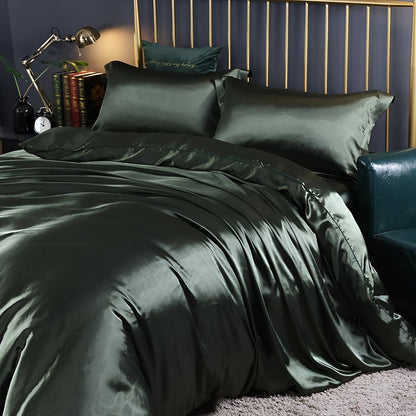 Luxurious Smooth Silk Bed Sheet Set