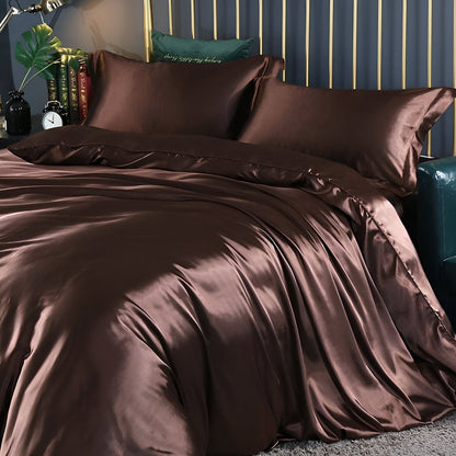 Luxurious Smooth Silk Bed Sheet Set