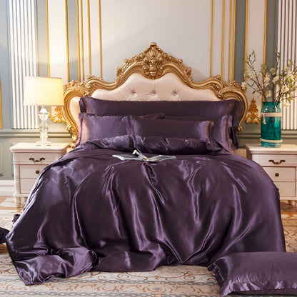 Luxurious Smooth Silk Bed Sheet Set