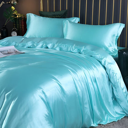 Luxurious Smooth Silk Bed Sheet Set