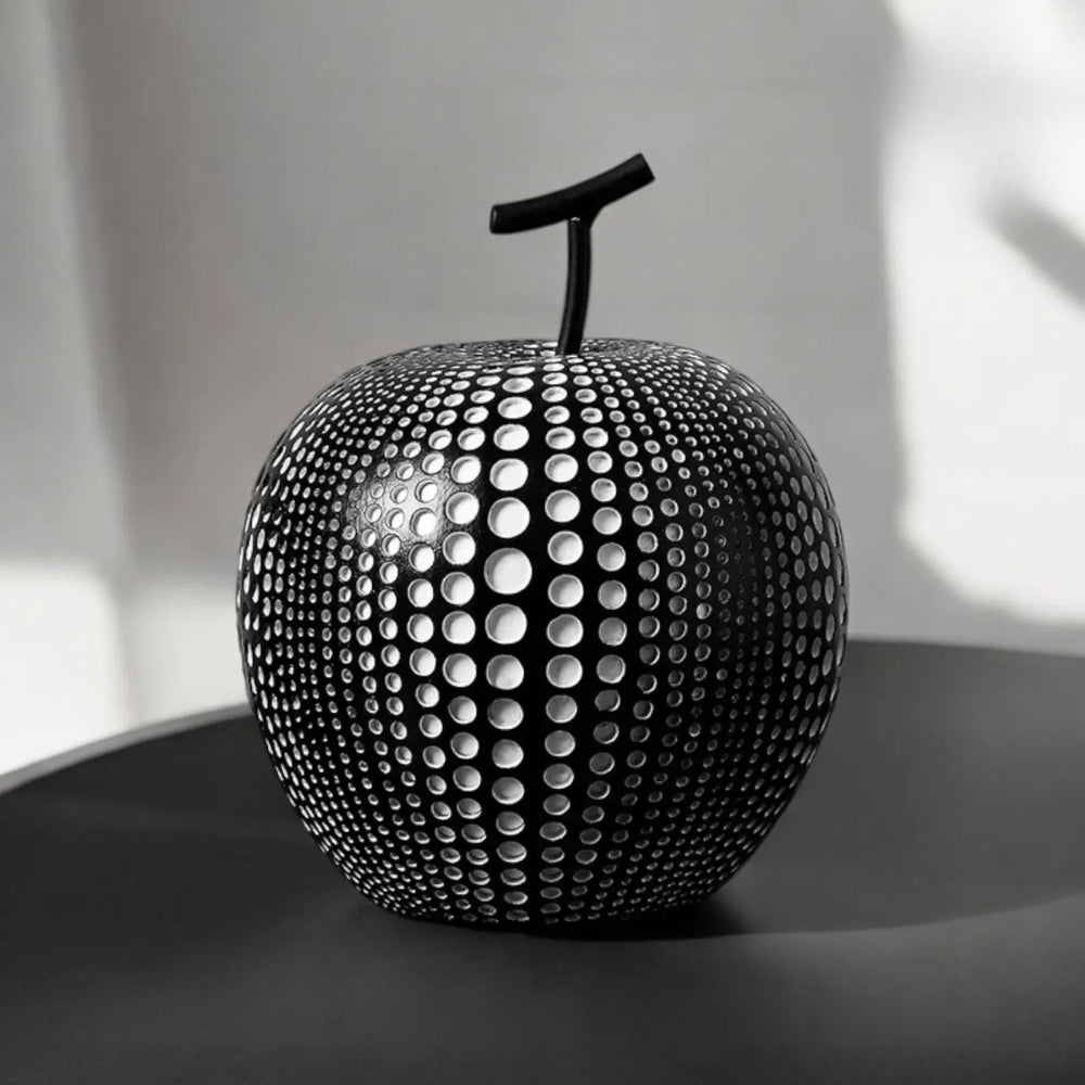 Decorative Spotted Apple Figurine