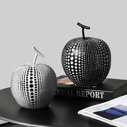 Decorative Spotted Apple Figurine - Luxicro