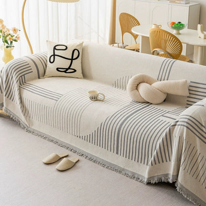 Plush Winter Fleece Sofa Throw Cover