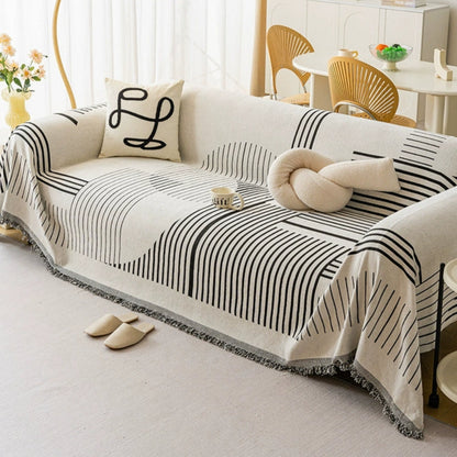 Plush Winter Fleece Sofa Throw Cover