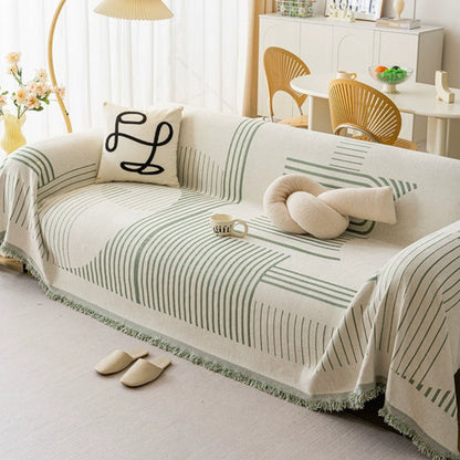 Plush Winter Fleece Sofa Throw Cover