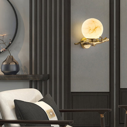 Luxury Marble Effect Wall Light