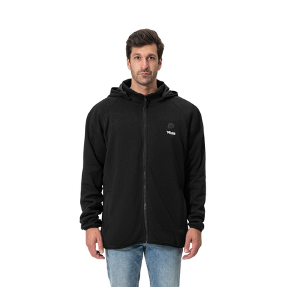 Warm Thermal Coat for Men with 3 Heat Levels