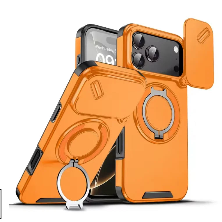 Durable Phone Case with Magnet and Stand