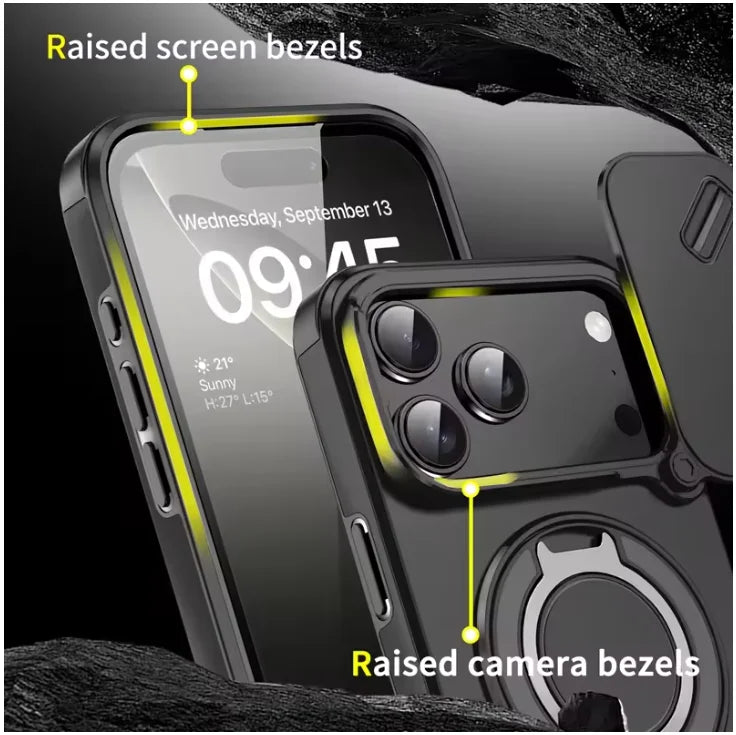 Durable Phone Case with Magnet and Stand