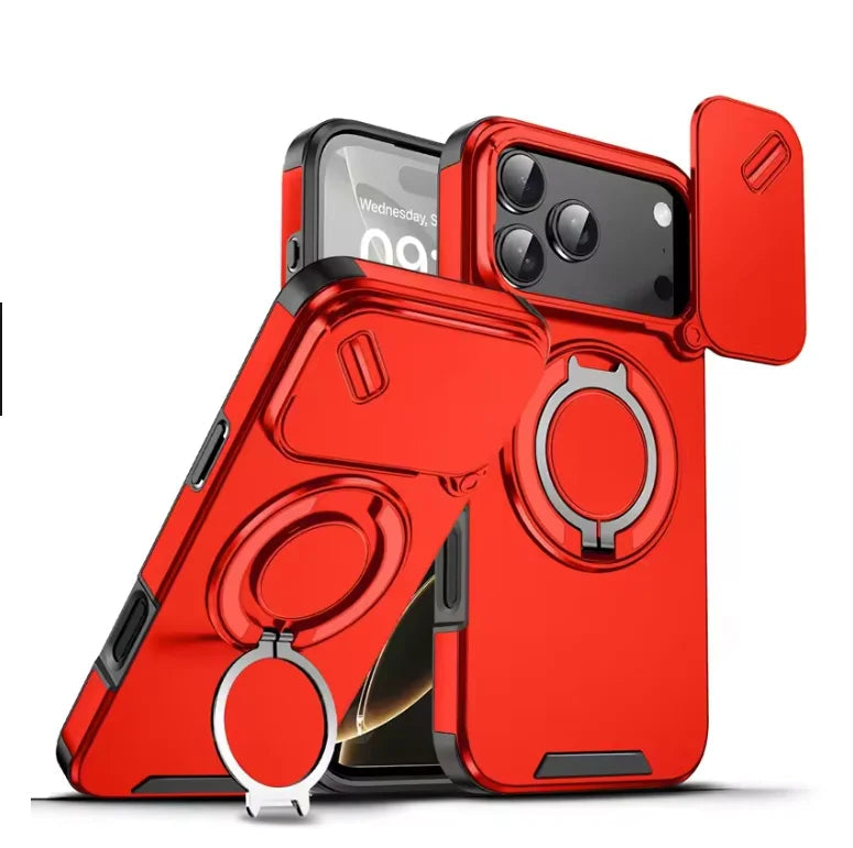 Durable Phone Case with Magnet and Stand