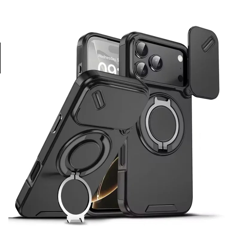 Durable Phone Case with Magnet and Stand