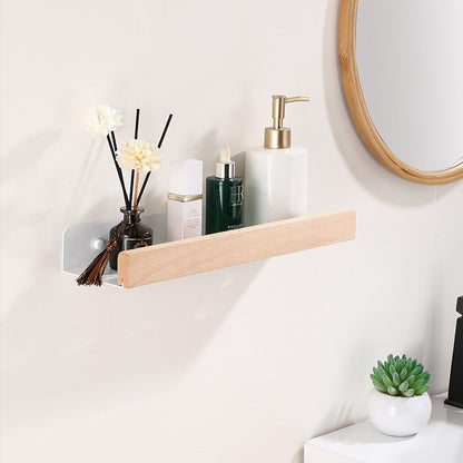 Easy Install Wooden Wall Shelf