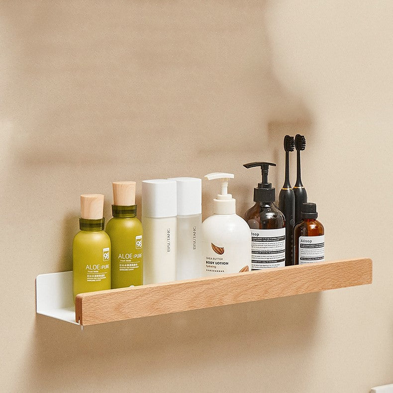 Easy Install Wooden Wall Shelf