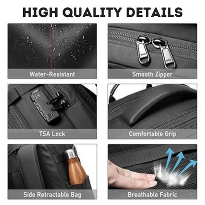 Compact Vacuum Storage Backpack