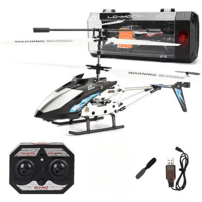 Compact Fast RC Helicopter with Gyro Red